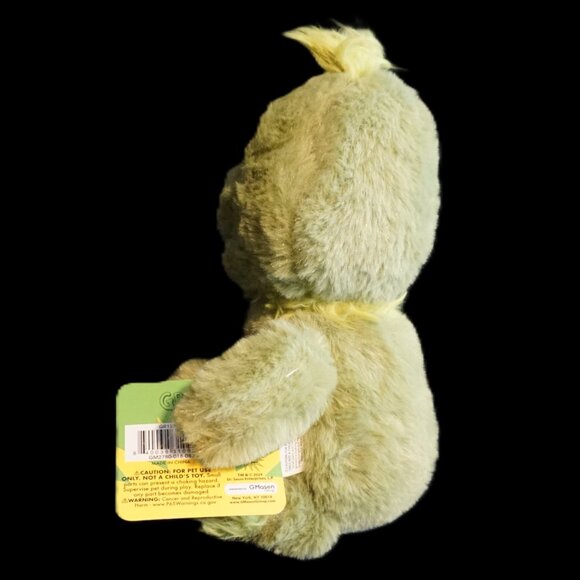 The Grinch Medium Size Plush Dog Toy Crinkle Squeaker - Picture 6 of 6